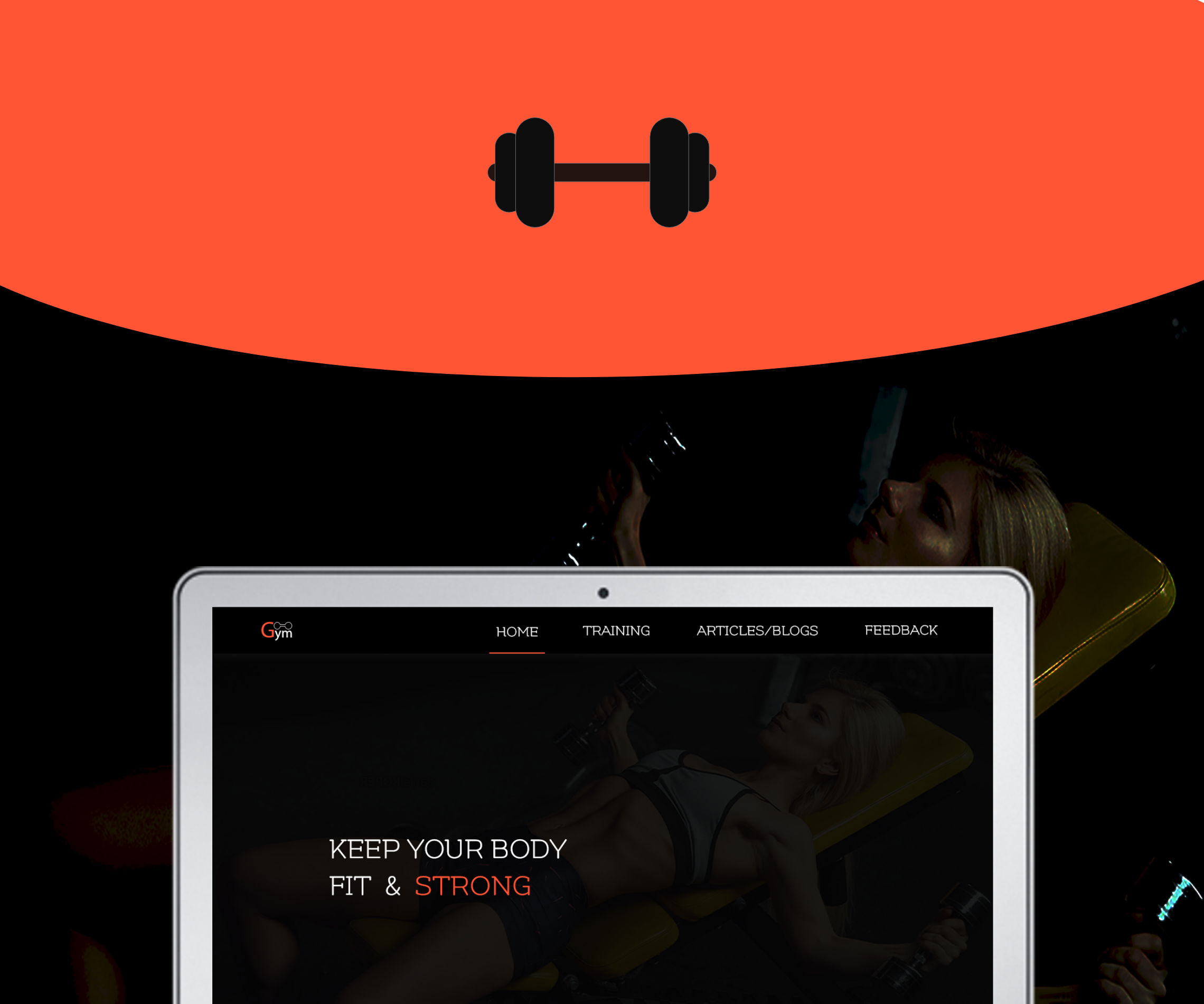 Gym Guide Landing Page